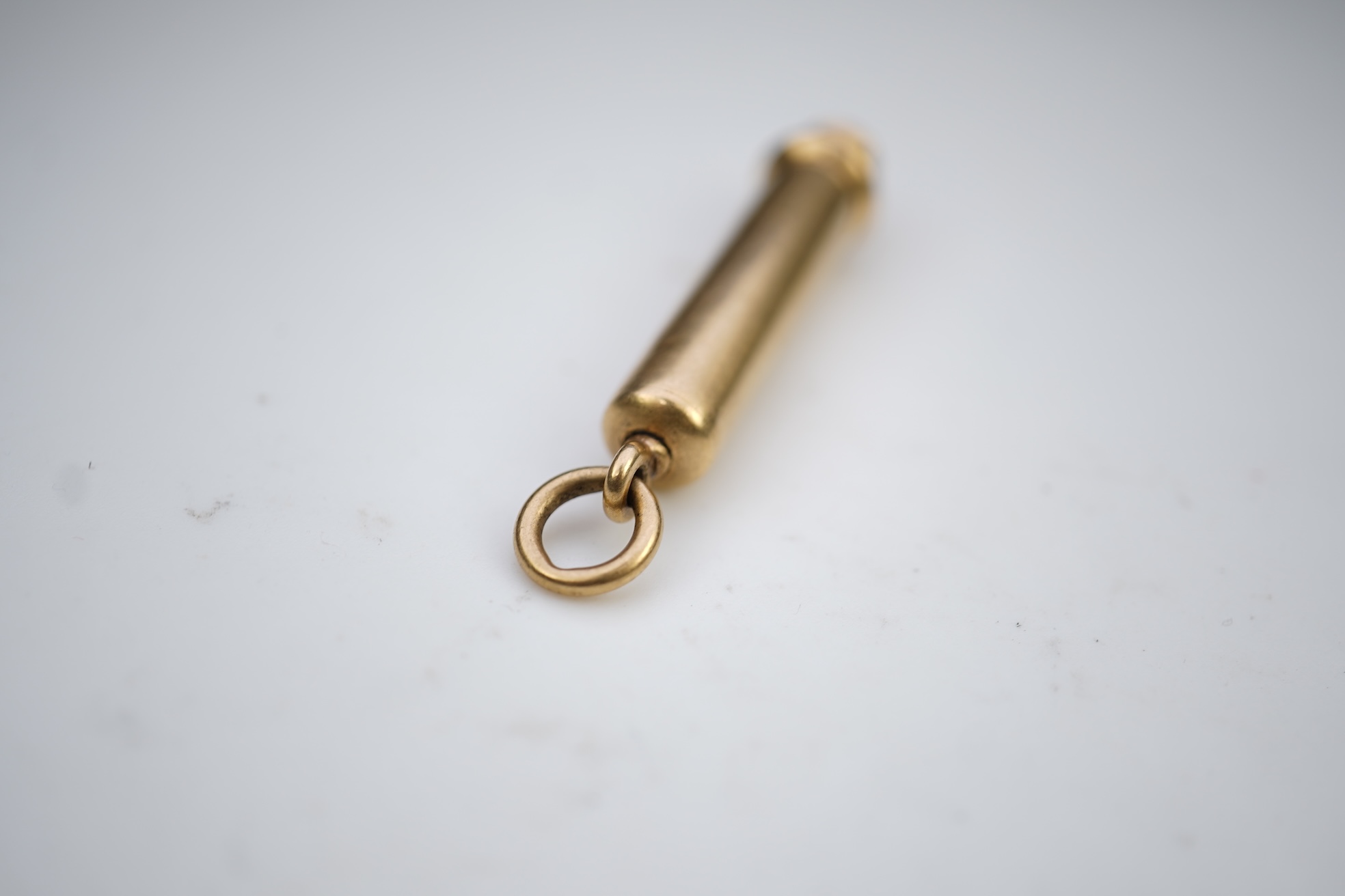 S. Mordan & Co, a gold propelling pencil, early 20th century